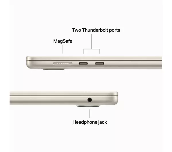 APPLE MacBook Air 15.3" (2023) - M2, 256 GB SSD, Starlight