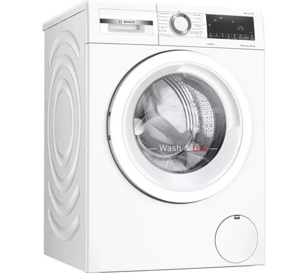 BOSCH Series 4 WNA134U8GB 8 kg Washer Dryer - White