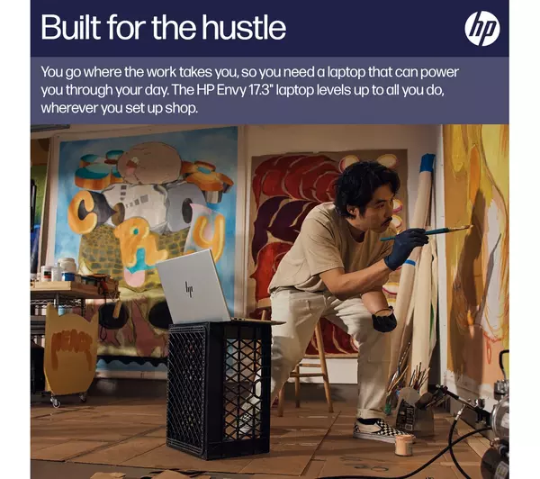 HP ENVY 17-cw0500na 17.3" Laptop - Intel® Core™ i7, 512 GB SSD, Silver