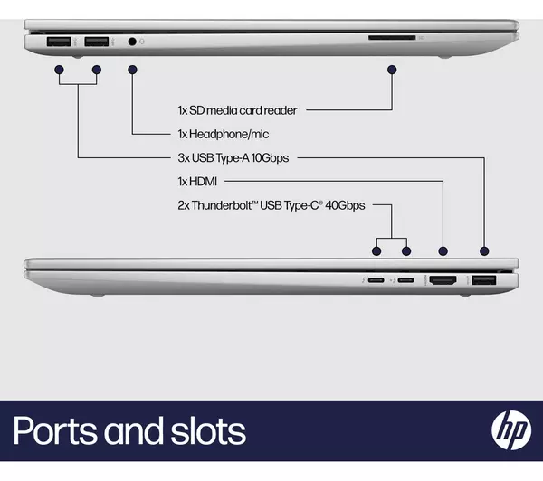 HP ENVY 17-cw0500na 17.3" Laptop - Intel® Core™ i7, 512 GB SSD, Silver