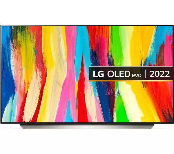 LG OLED48C26LB 48" Smart 4K Ultra HD HDR OLED TV with Google Assistant & Amazon Alexa