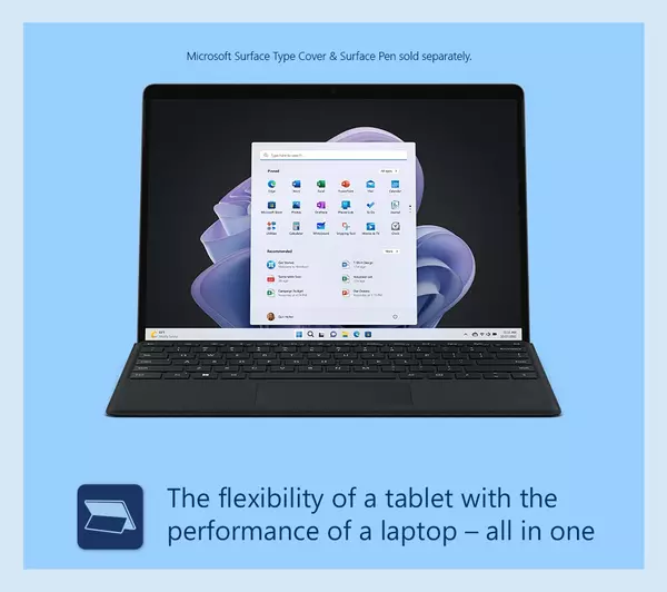 MICROSOFT 13" Surface Pro 9 - Intel® Core™ i5, 256 GB SSD, Graphite