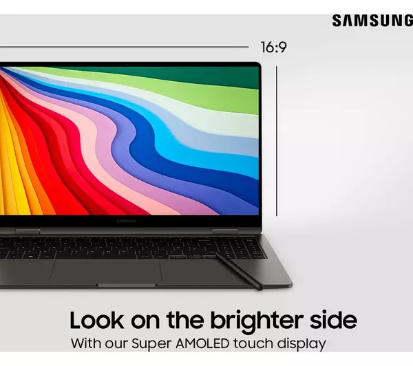 SAMSUNG Galaxy Book3 360 15.6" 2 in 1 Laptop - Intel® Core™ i7, 512 GB SSD, Graphite