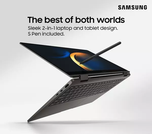 SAMSUNG Galaxy Book3 360 15.6" 2 in 1 Laptop - Intel® Core™ i7, 512 GB SSD, Graphite