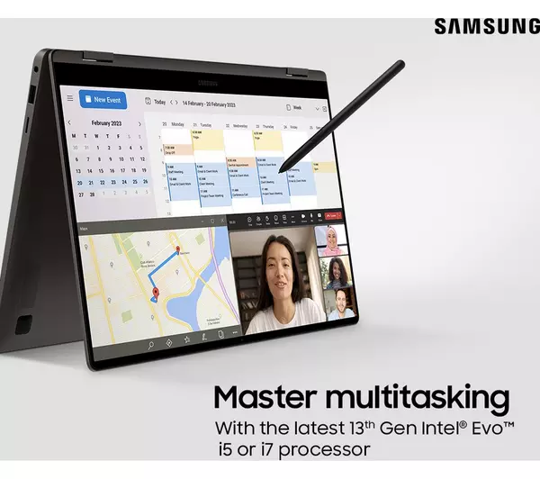 SAMSUNG Galaxy Book3 360 15.6" 2 in 1 Laptop - Intel® Core™ i7, 512 GB SSD, Graphite