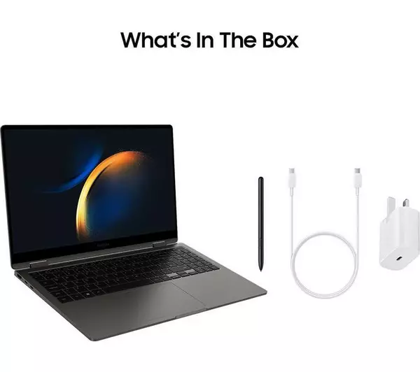 SAMSUNG Galaxy Book3 360 15.6" 2 in 1 Laptop - Intel® Core™ i7, 512 GB SSD, Graphite