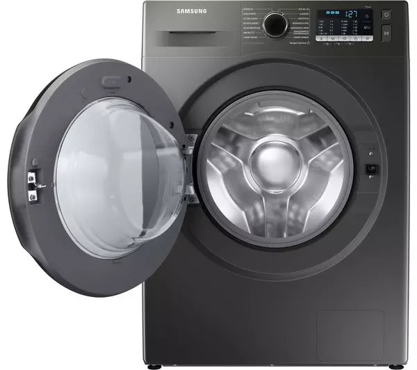SAMSUNG Series 5 ecobubble WD90TA046BX/EU 9 kg Washer Dryer - Graphite