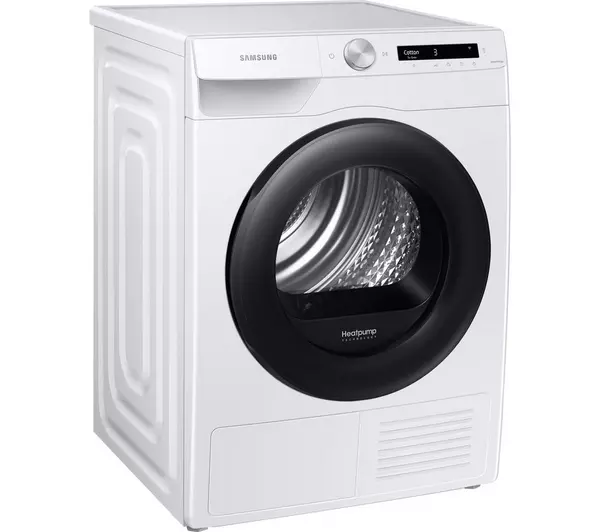 SAMSUNG Series 6 OptimalDry DV80T5220AW/S1 WiFi-enabled 8 kg Heat Pump Tumble Dryer - White