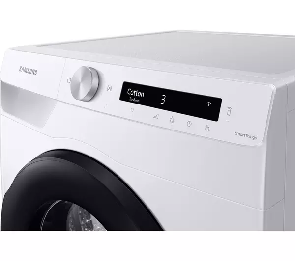 SAMSUNG Series 6 OptimalDry DV80T5220AW/S1 WiFi-enabled 8 kg Heat Pump Tumble Dryer - White