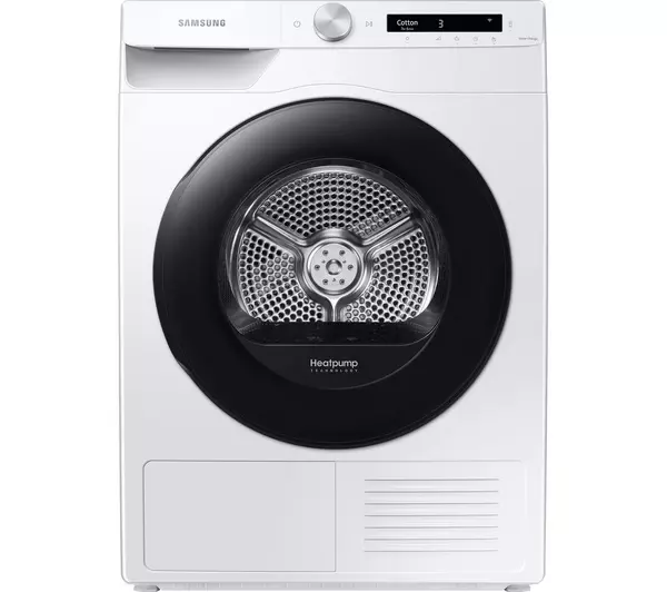 SAMSUNG Series 6 OptimalDry DV80T5220AW/S1 WiFi-enabled 8 kg Heat Pump Tumble Dryer - White