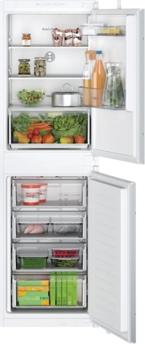 BOSCH Series 2 KIN85NSF0G Integrated 50 50 Fridge Freezer - Sliding Hinge