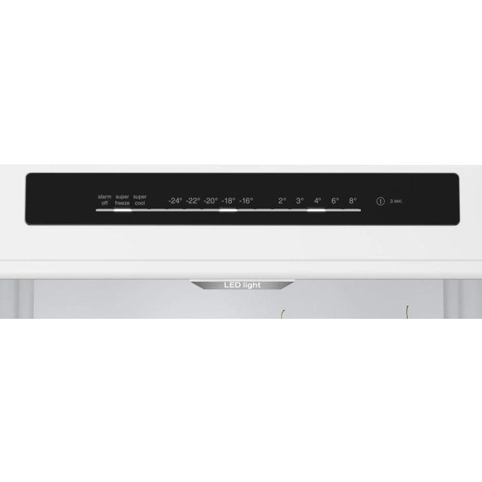 BOSCH Series 4 KGN39VXBT 70 30 Fridge Freezer - Black Inox