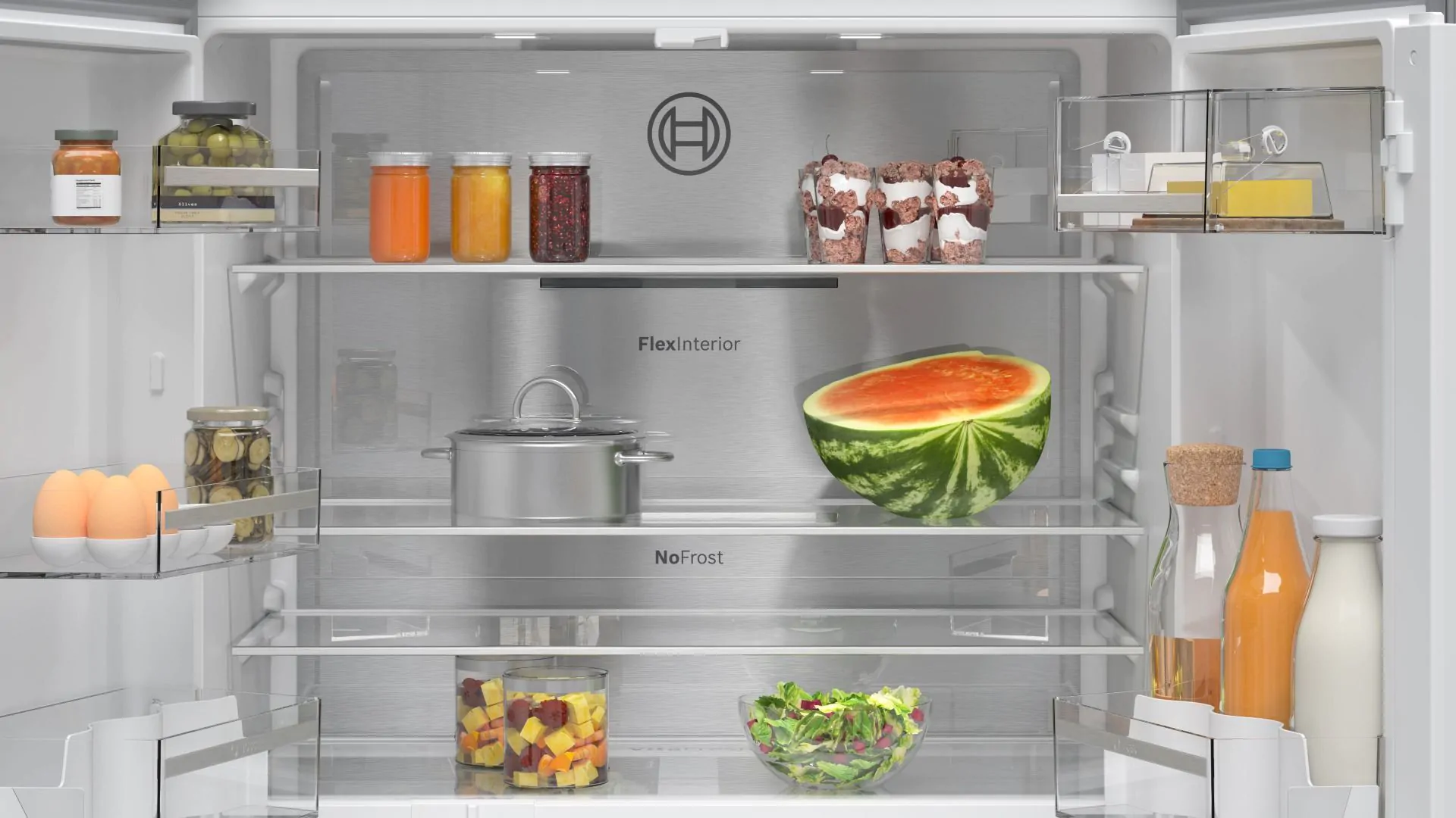 BOSCH Series 6 KFN96AXEA Smart Fridge Freezer - Black Inox