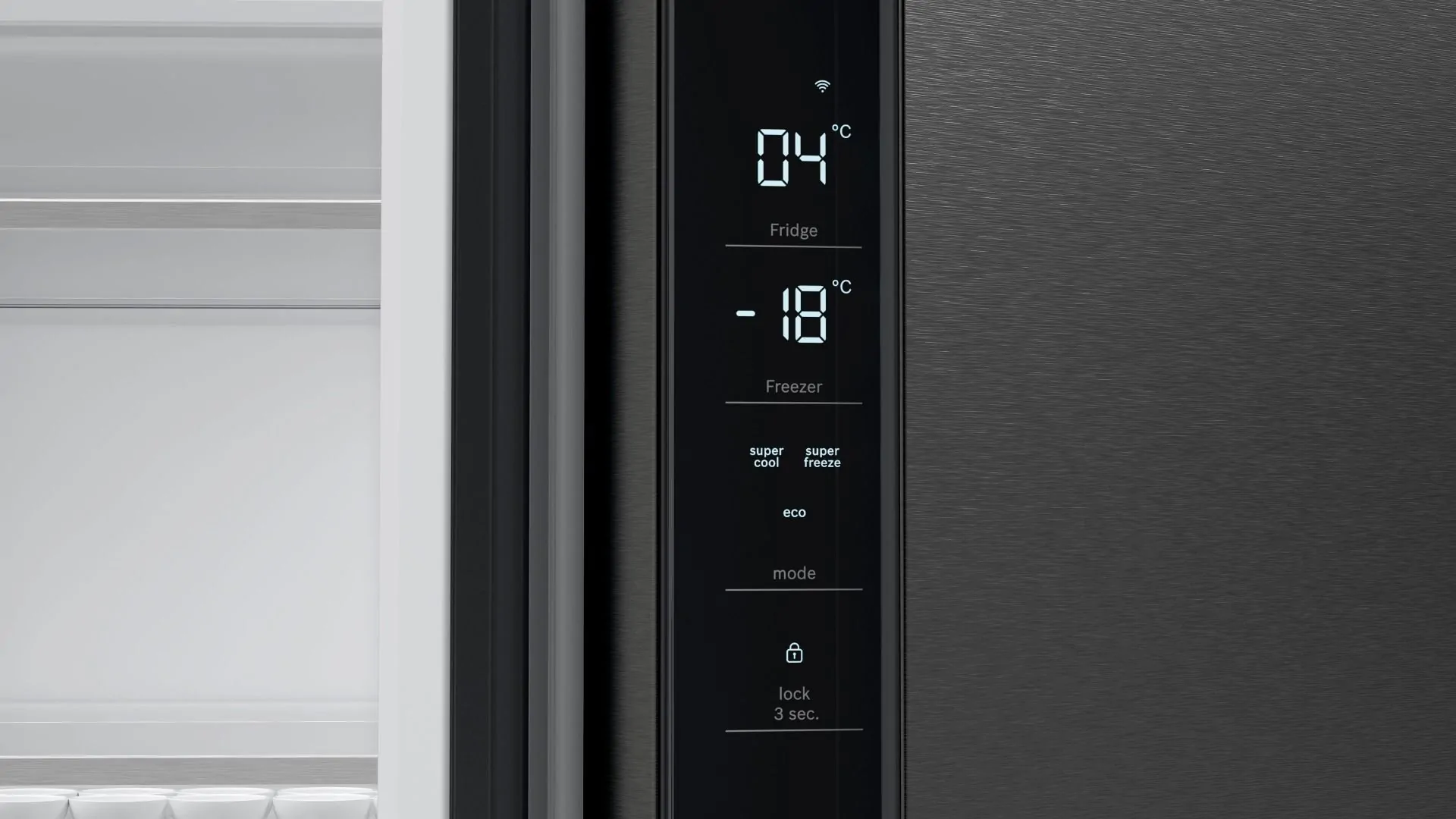 BOSCH Series 6 KFN96AXEA Smart Fridge Freezer - Black Inox