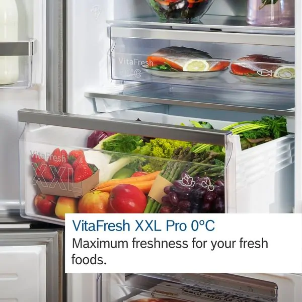BOSCH Series 6 KFN96AXEA Smart Fridge Freezer - Black Inox