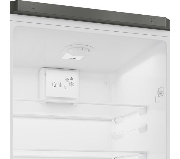 GRUNDIG VitaminZone GKN4582VN 50 50 Fridge Freezer - Brushed Steel