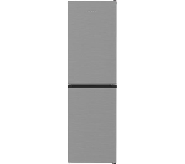 GRUNDIG VitaminZone GKN4582VN 50 50 Fridge Freezer - Brushed Steel