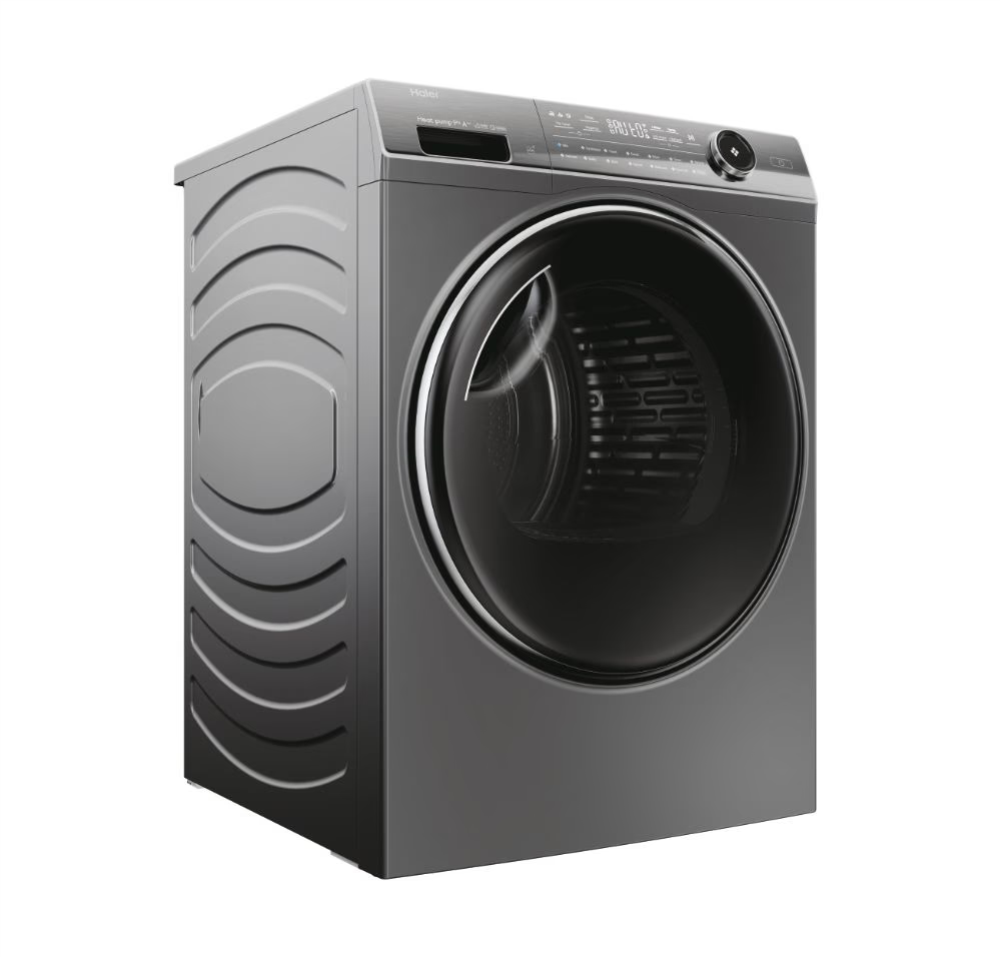 HAIER I-Pro Series 7 Plus HD90-A3Q979SU1 WiFi-enabled 9 kg Heat Pump Tumble Dryer - Graphite