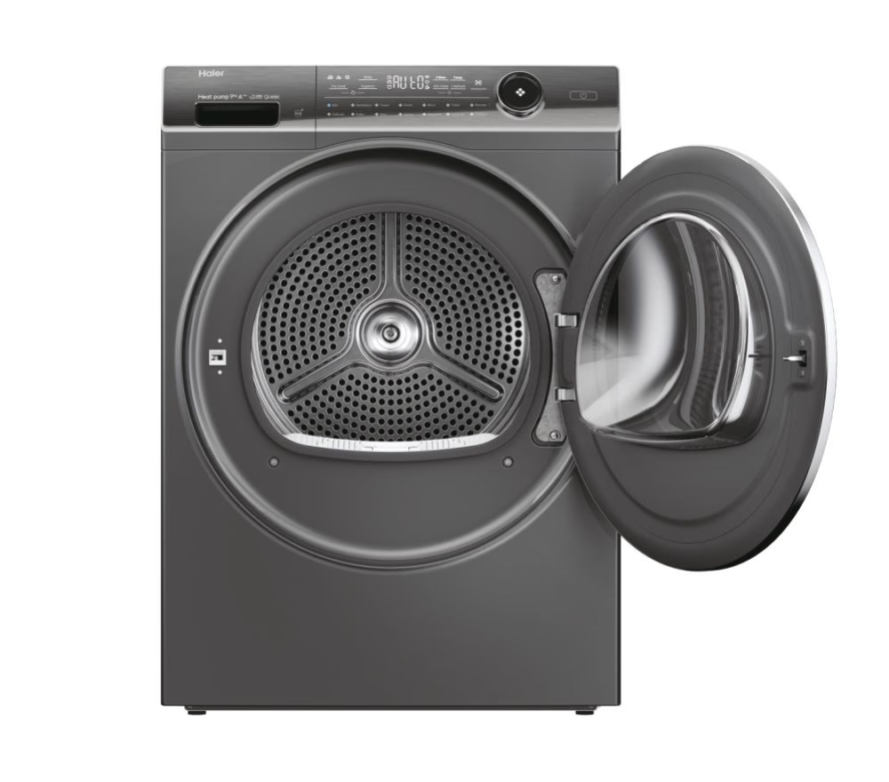 HAIER I-Pro Series 7 Plus HD90-A3Q979SU1 WiFi-enabled 9 kg Heat Pump Tumble Dryer - Graphite