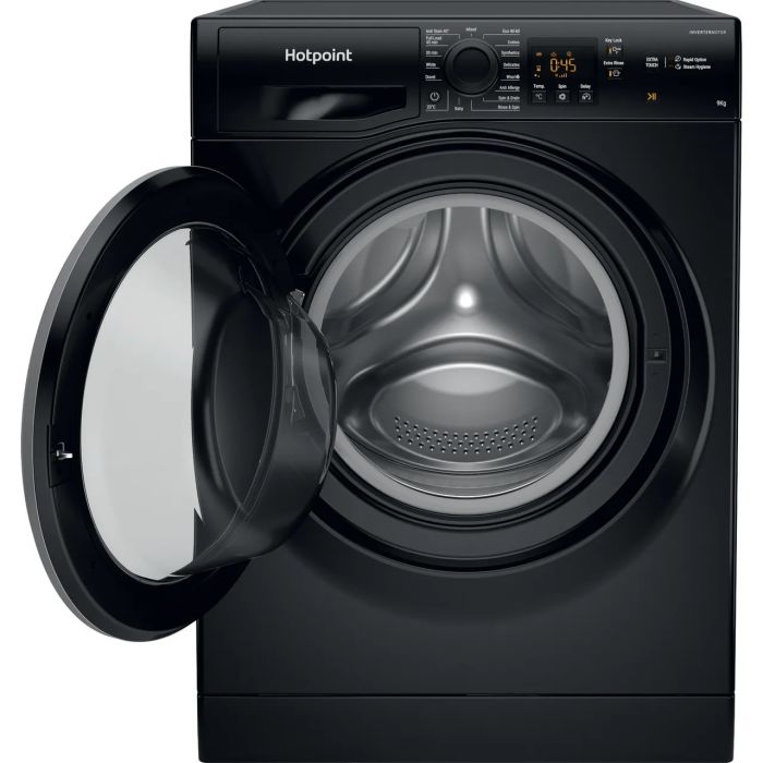 HOTPOINT NSWM 945C BS UK N 9 kg 1400 Spin Washing Machine - Black