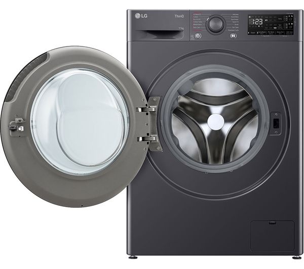 LG EZDispense F4Y511GBLA1 11 kg 1400 Spin Washing Machine - Grey