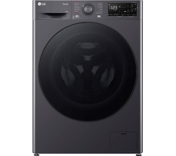 LG EZDispense F4Y511GBLA1 11 kg 1400 Spin Washing Machine - Grey