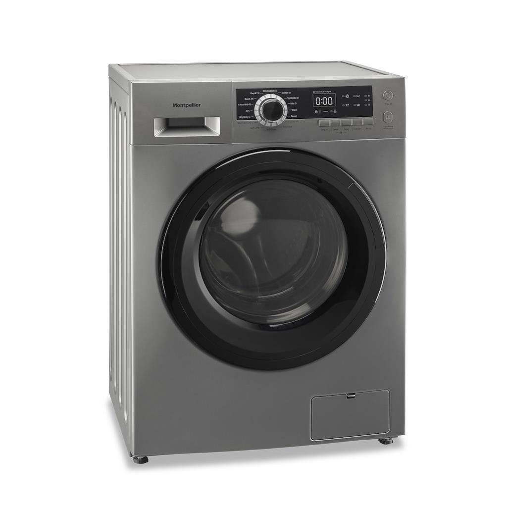 MONTPELLIER MWD8614DS 8 kg Washer Dryer - Dark Silver