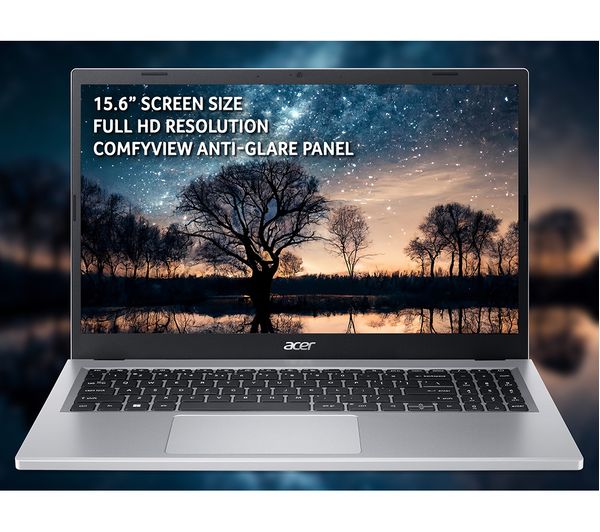 ACER Aspire 3 15.6" Laptop - AMD Ryzen 5 1 TB SSD Silver