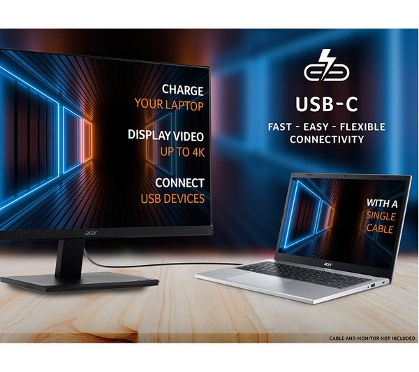 ACER Aspire 3 15.6" Laptop - AMD Ryzen 5 256 GB SSD Silver