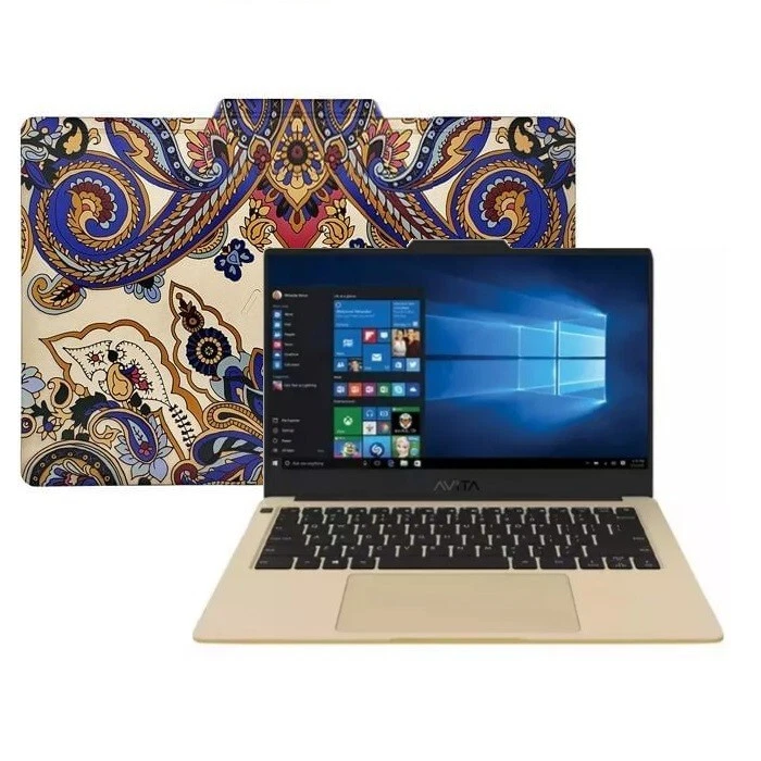AVITA Liber V 14" Laptop - AMD Ryzen 5 256 GB SSD Gold & Patterned