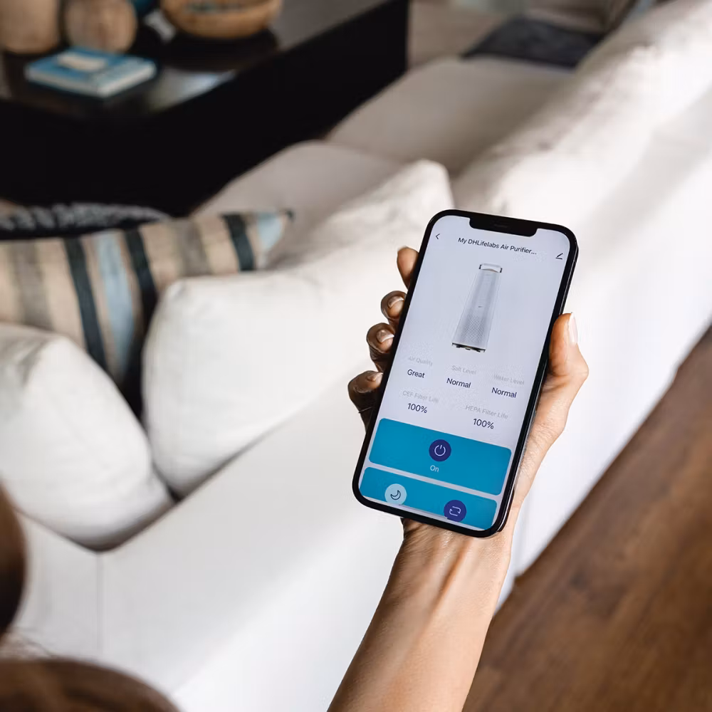 DH LIFELABS Aaira + HEPA 591040510 Smart Air Purifier
