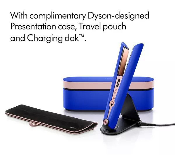 DYSON Corrale Special Edition Hair Straightener Gift Set - Blue Blush