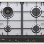 HAIER Series 2 HAHG6BR4S2X 60 cm Gas Hob - Stainless Steel