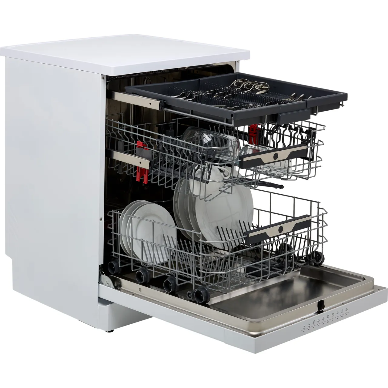 HOOVER H-Dish 500 HF6B4S1PW Full-size Smart Dishwasher - White