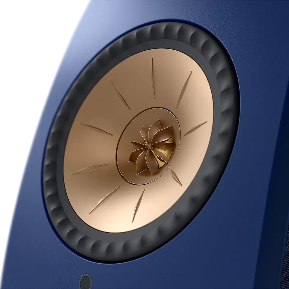 KEF AUDIO LSX II Wireless Multi-room Bookshelf Speakers - Cobalt Blue