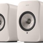 KEF AUDIO LSX II Wireless Multi-room Bookshelf Speakers - Mineral White