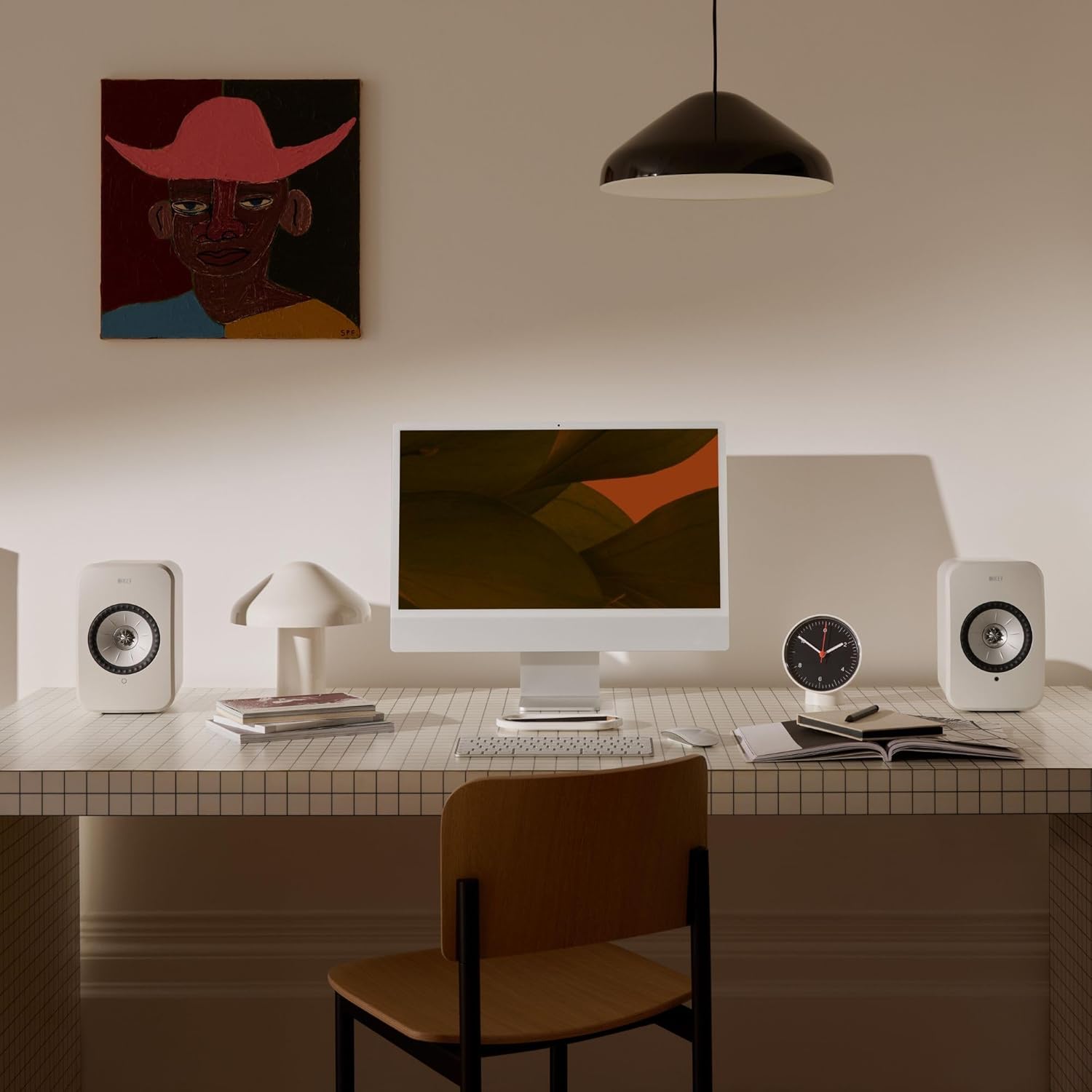 KEF AUDIO LSX II Wireless Multi-room Bookshelf Speakers - Mineral White