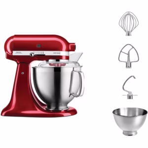 KITCHENAID Artisan 5KSM185PSBCR Stand Mixer - Stainless Steel