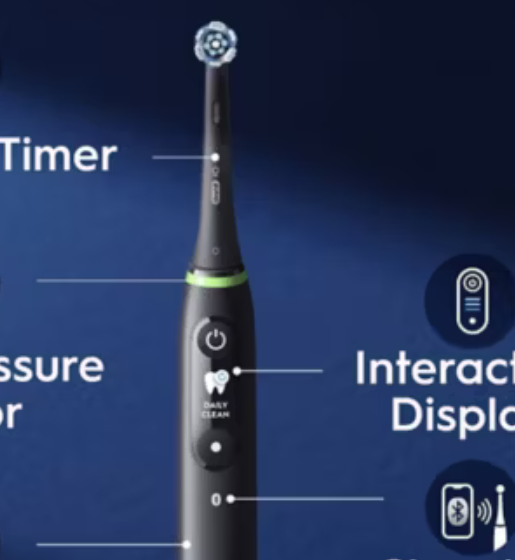 ORAL B iO 6 Electric Toothbrush - Black