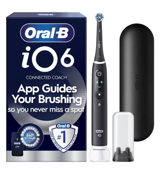 ORAL B iO 6 Electric Toothbrush - Black