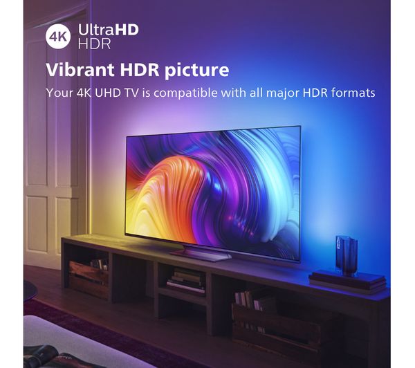 PHILIPS Ambilight 65PUS8807 12 65" Smart 4K Ultra HD HDR LED TV with Google Assistant