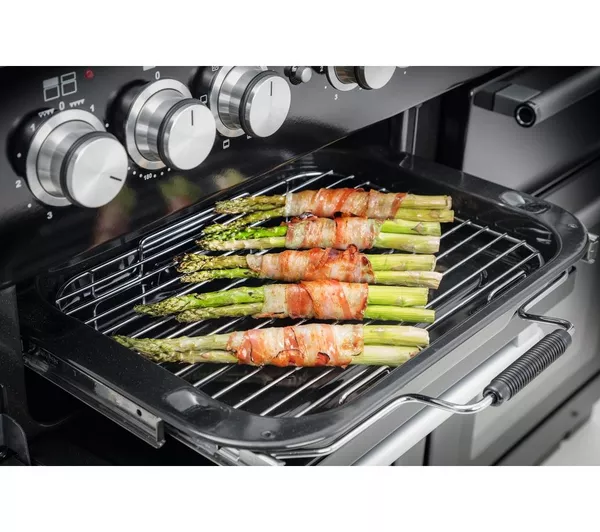 RANGEMASTER Nexus SE 110 Dual Fuel Range Cooker - Stainless Steel & Chrome
