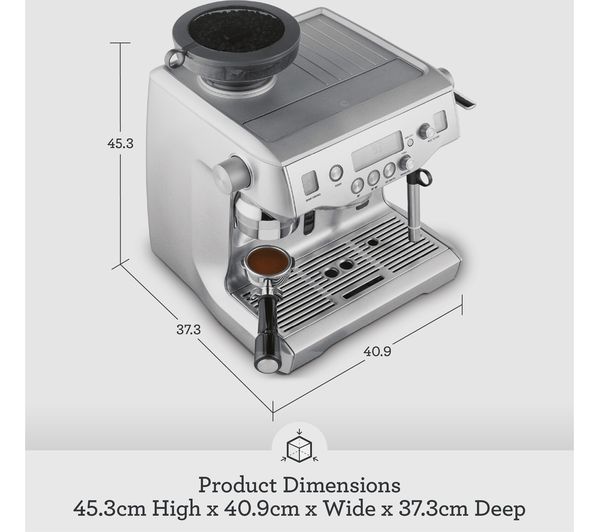 SAGE the Oracle BES980UK Bean to Cup Coffee Machine - Stainless Steel