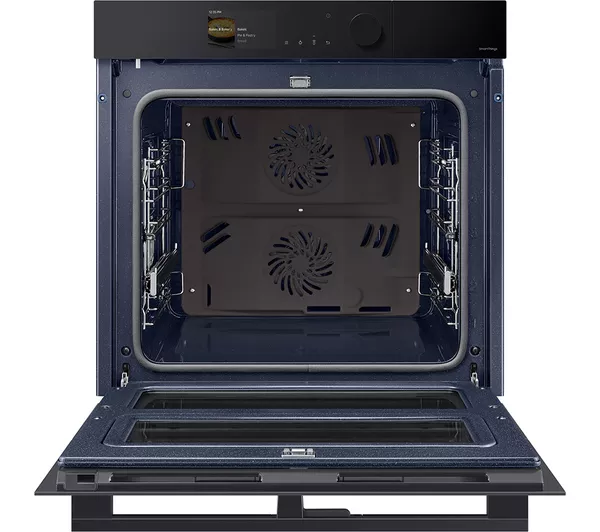 SAMSUNG Bespoke Series 6 Dual Cook Flex NV7B6785JAK U4 Electric Steam Smart Oven - Clean Black