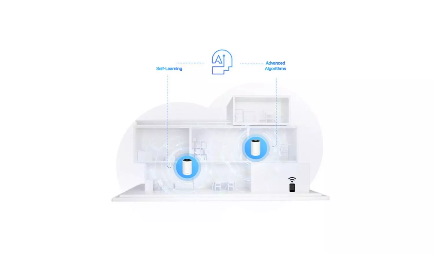 TP-LINK Deco XE75 Pro Whole Home WiFi System - Triple Pack