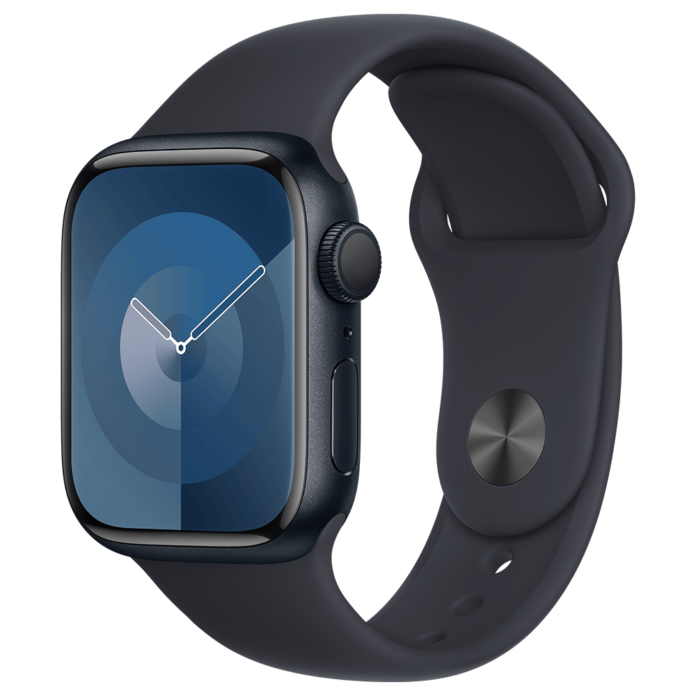 APPLE Watch Series 9 - 41 mm Starlight Aluminium Case with Starlight Sport Band M L