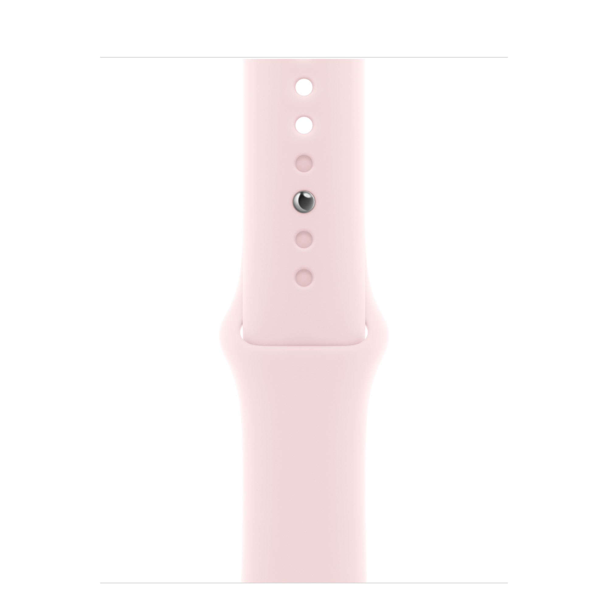 APPLE Watch Series 9 Cellular - 41 mm Pink Aluminium Steel Case with Light Pink Sport Loop