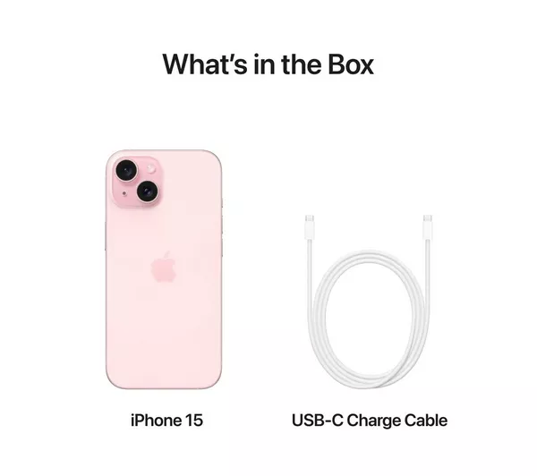 APPLE iPhone 15 - 128 GB Pink