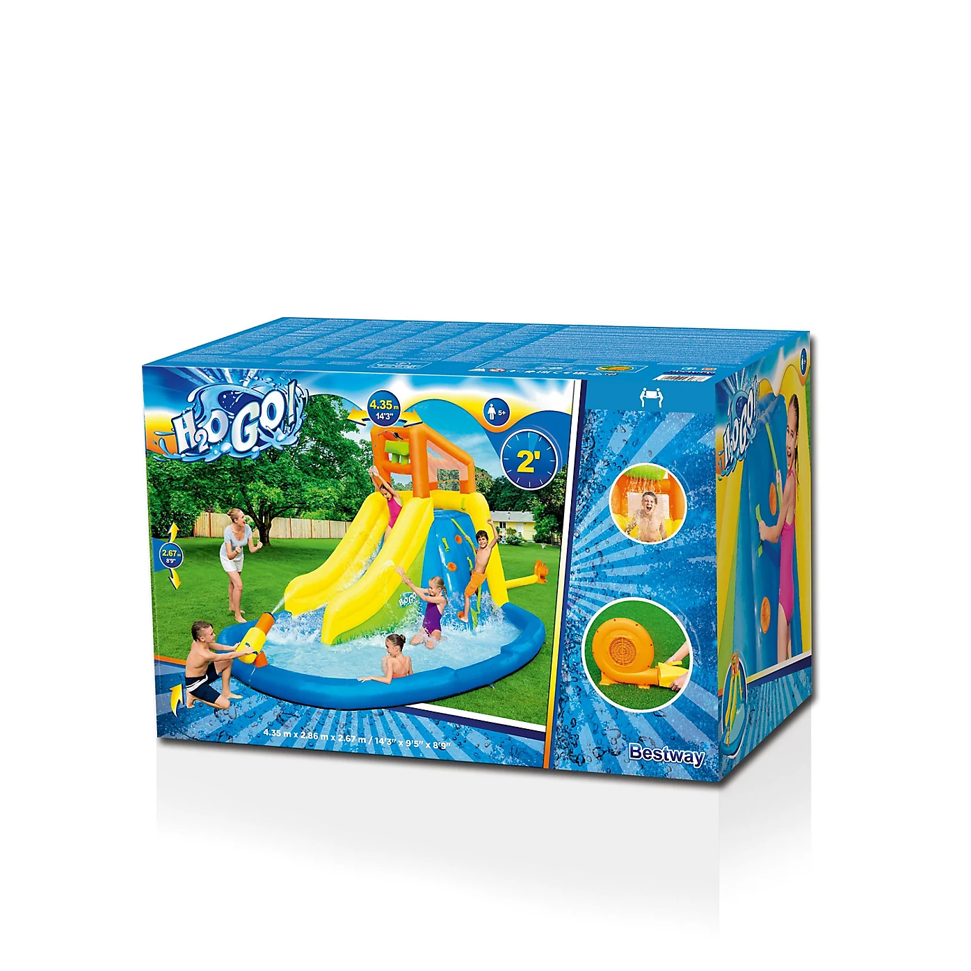 BESTWAY H2OGO! Mount Splashmore Mega Water Park