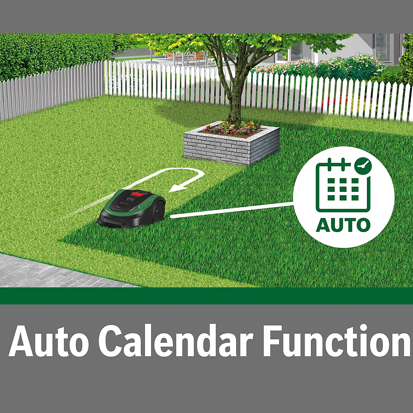 BOSCH Indego M 700 Cordless Robot Lawn Mower - Black & Green